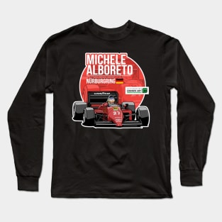 Michele Alboreto 1985 Nürburgring Long Sleeve T-Shirt